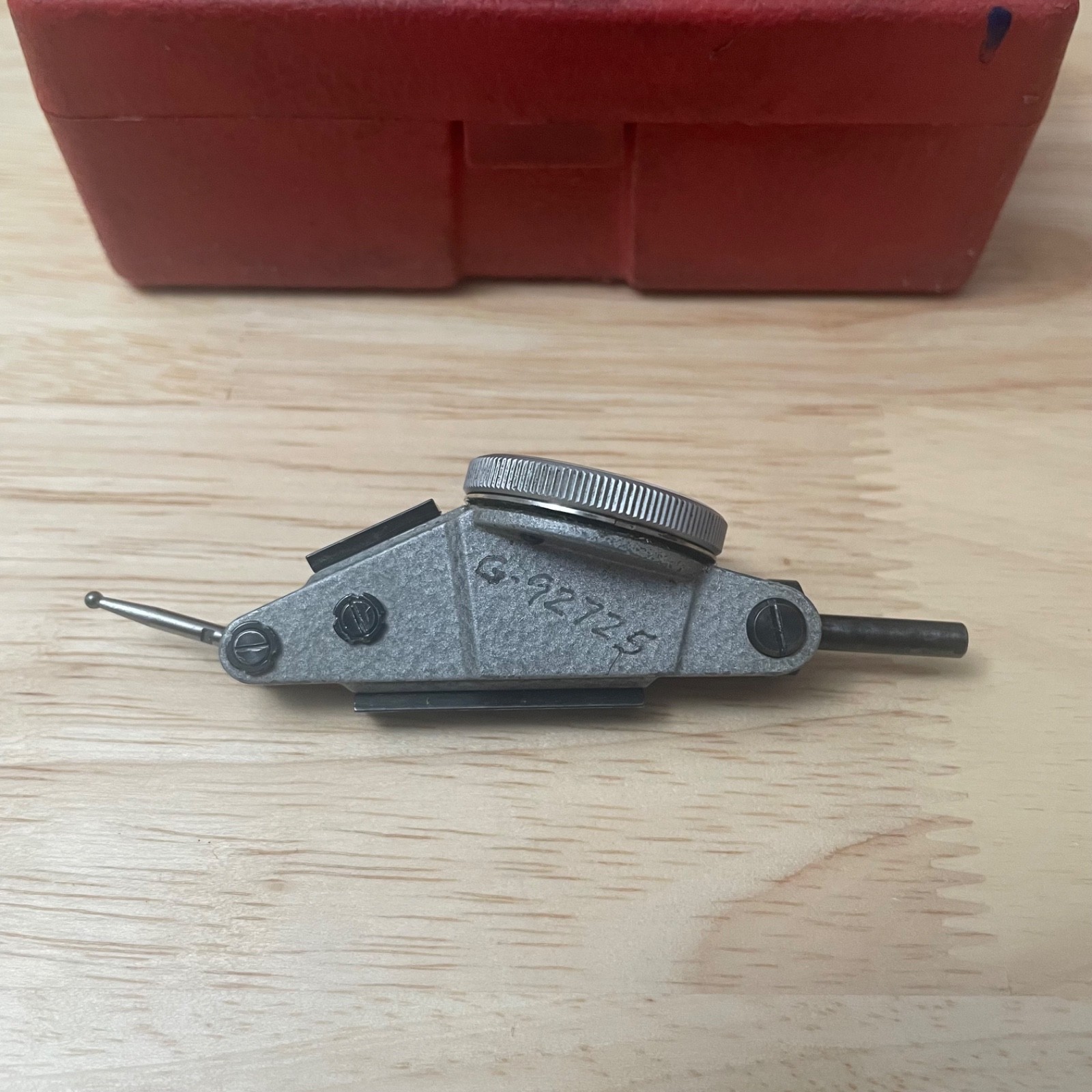 Interapid 312B-2 Dial Test Indicator .0005” Swiss Made w/Case