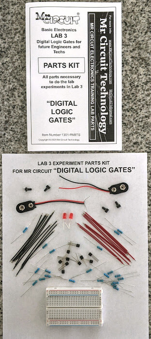 Mr Circuit Lab 3 Learn How Computers Work on the inside - build Logic Gates
