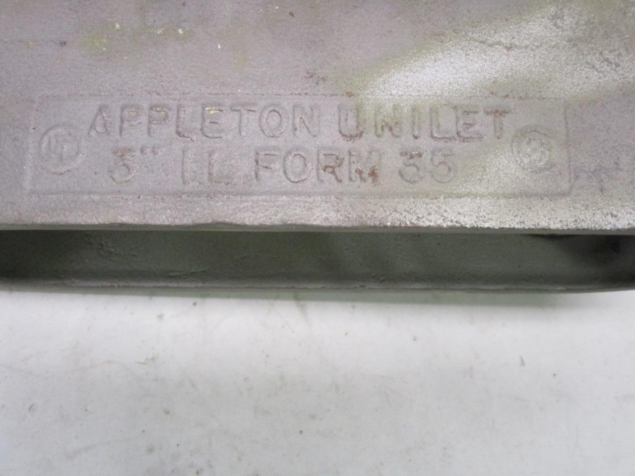 Appleton 3" LL Conduit Body Unilet Form 35