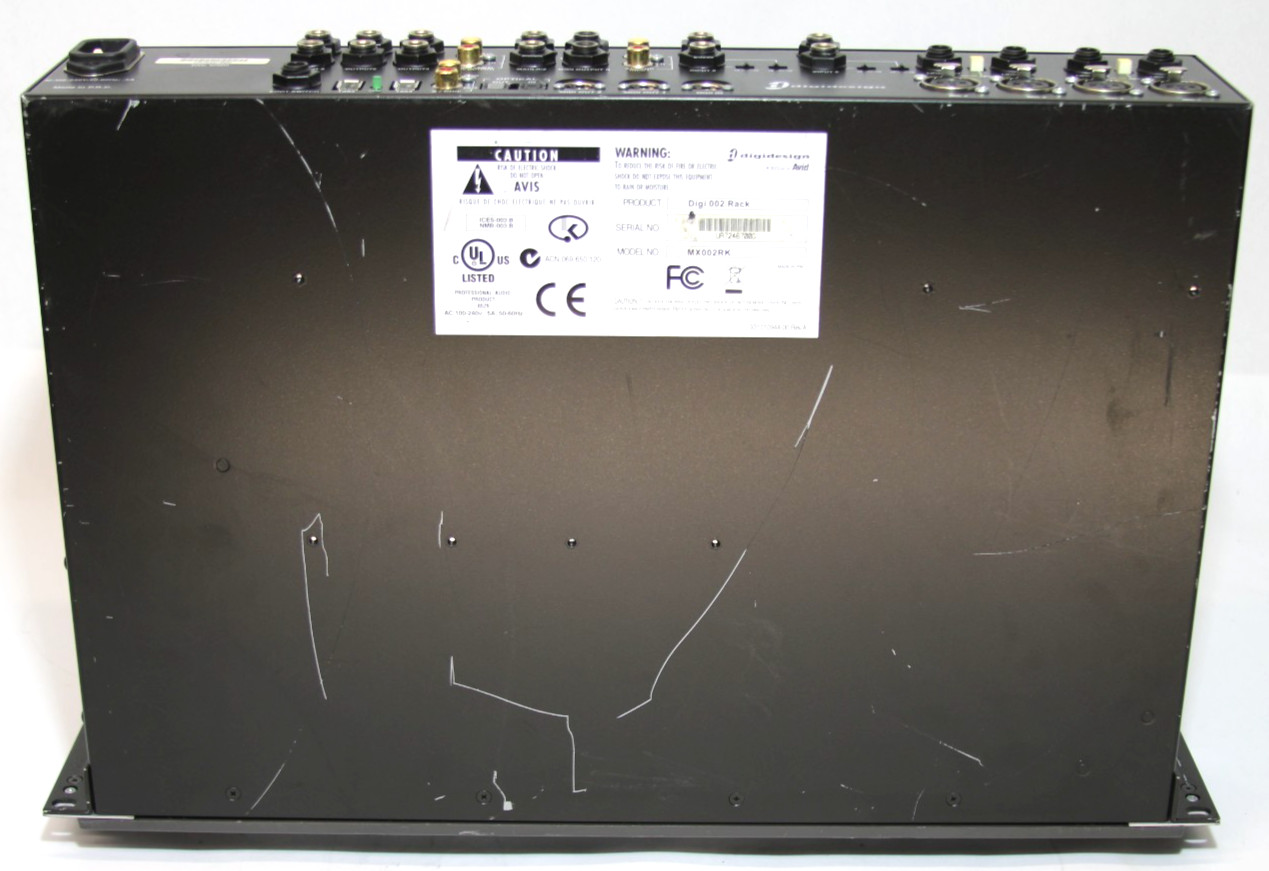 Digidesign Digi 002 Rack Firewire Audio Midi Digital Recording Interface MX002RK