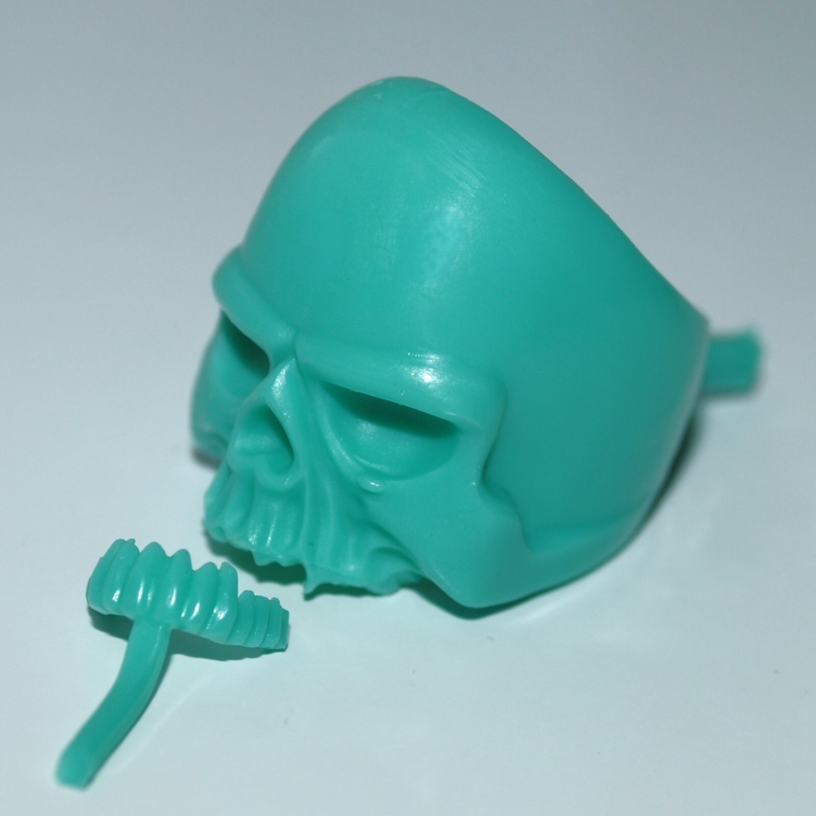 2 pcs Skull Ring Wax patterns for lost wax casting metal jewelry / waxes_700610