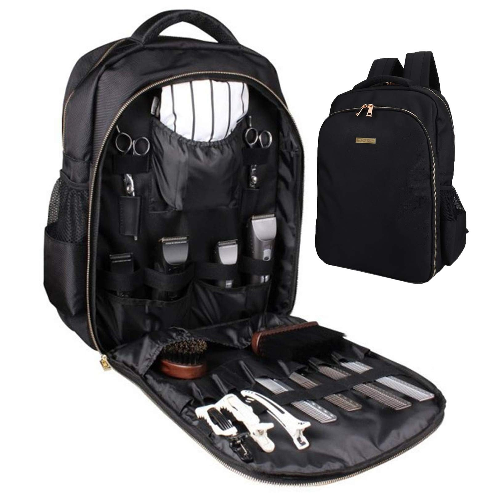 Barber Supplies Bag Organizer for Clippers and Supplies, Portable Clipper Bag...