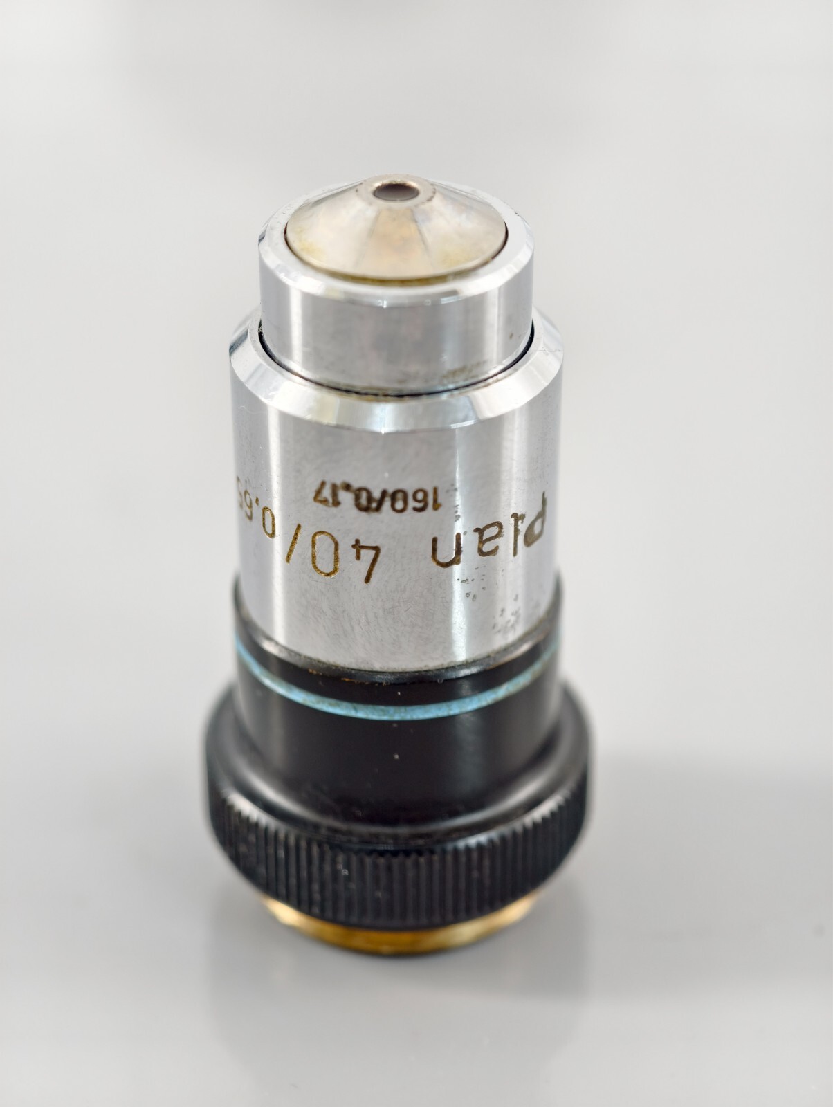 Carl Zeiss Microscope Objective Plan 40x 0.65 160mm