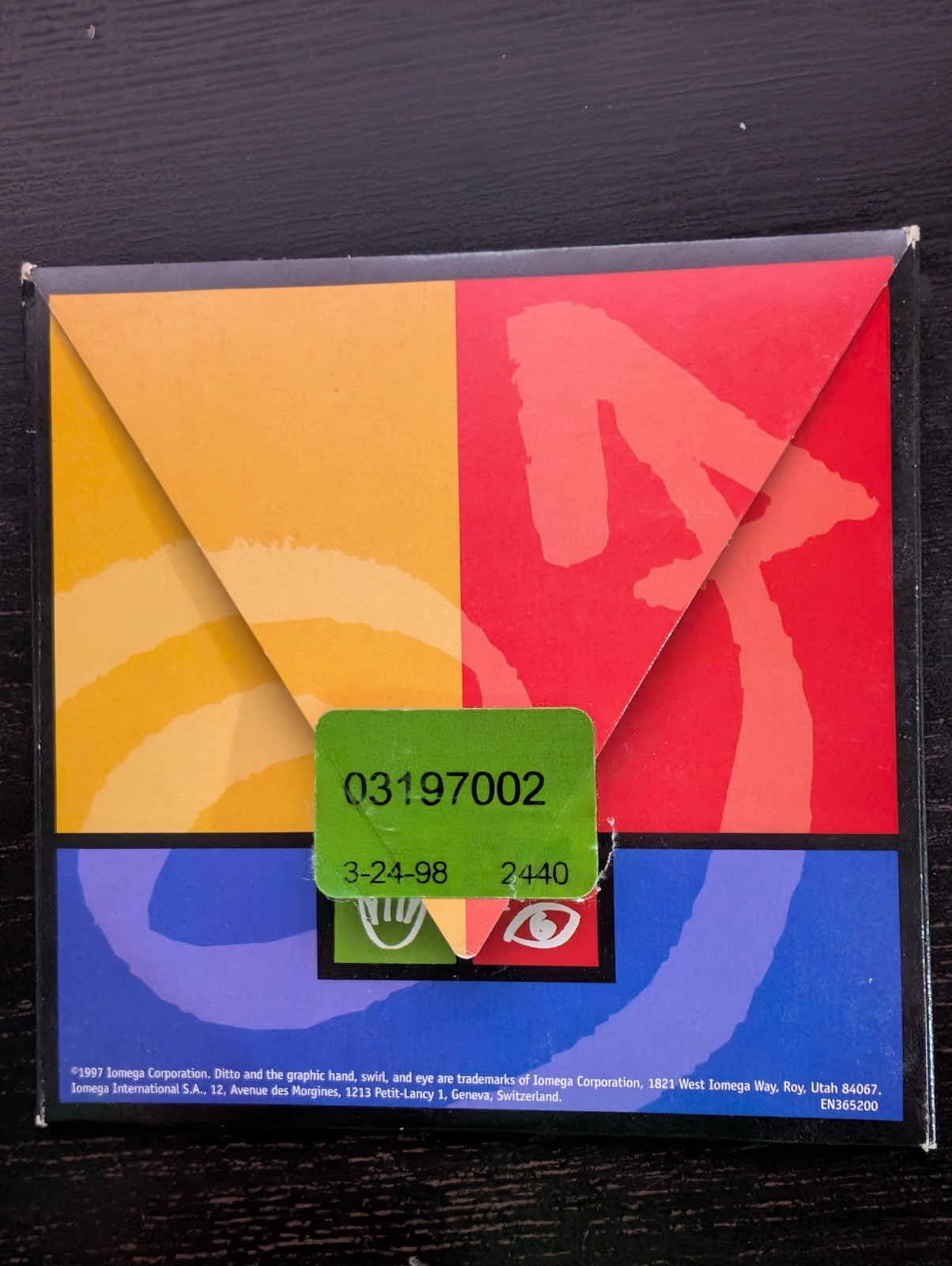 Iomega Ditto Tools v3.0b Software Windows CD-ROM Retro