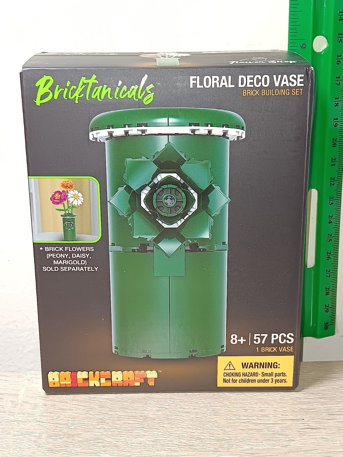 *FREE SHIP* FLORAL VASE Bricktanicals Botanical Brickcraft Building Brick Set
