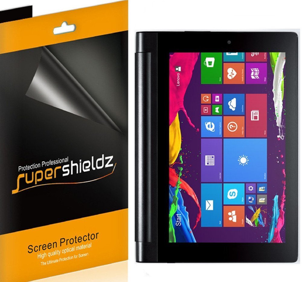 3X SuperShieldz Clear Screen Protector Shield for Lenovo Yoga Tablet 2 10"