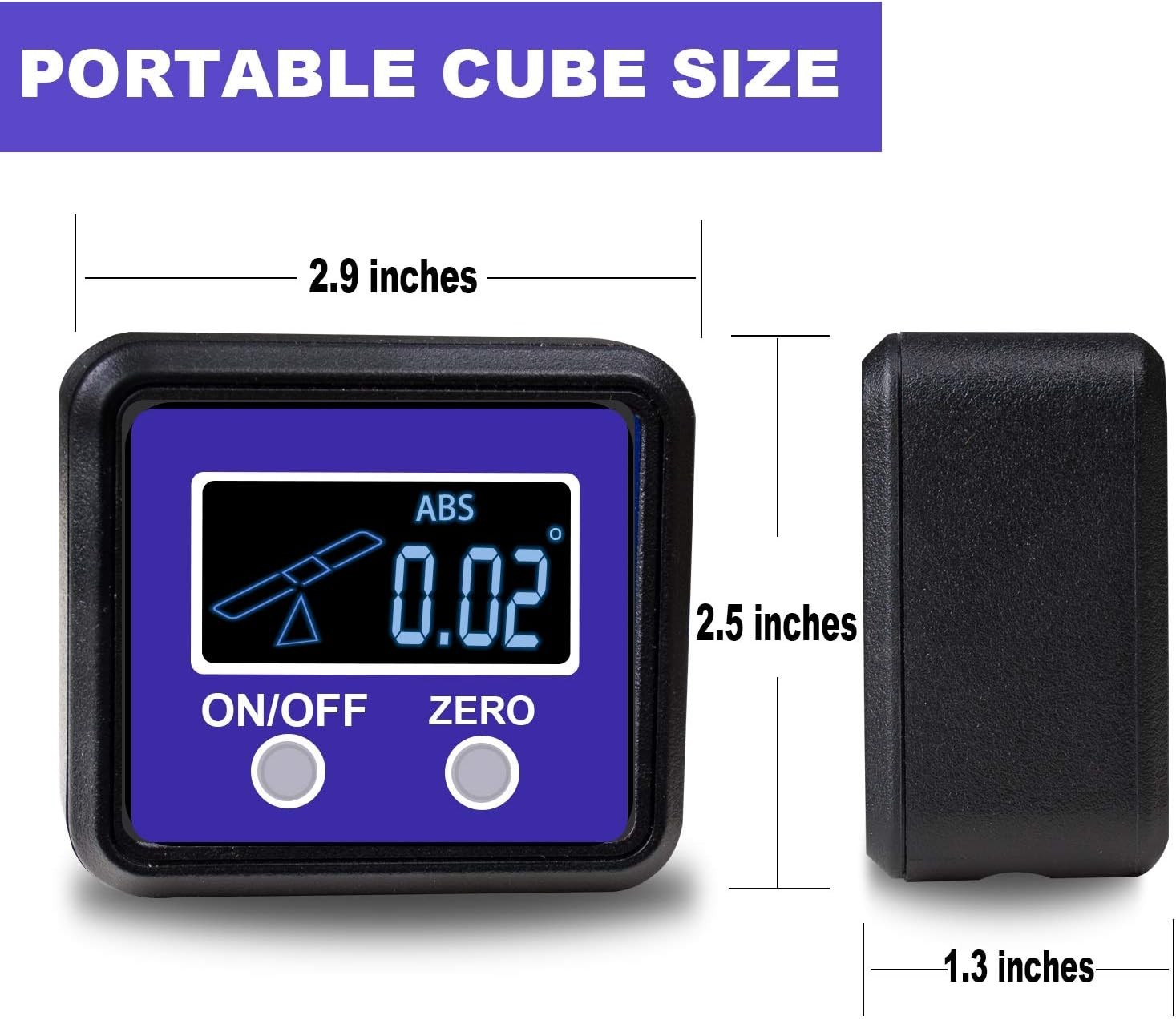 Digital Angle Finder Inclinometer - Magnetic Base, Table Saw
