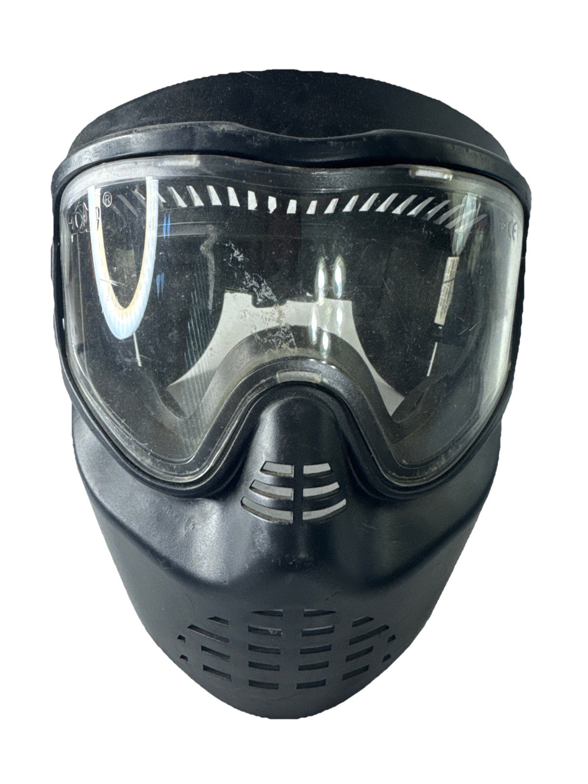 Used Gen X Global X-VSN Goggles Paintball Protection Anti Fog Mask Black Good