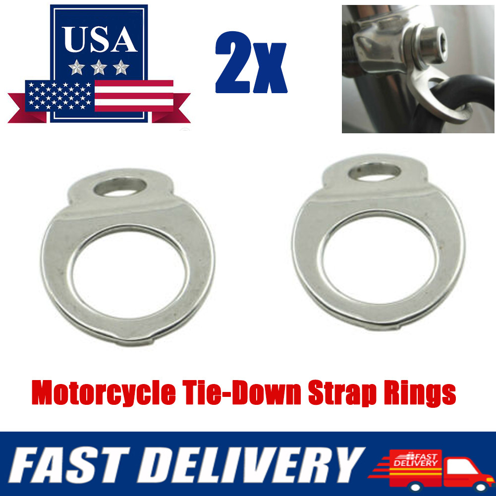 For Honda Yamaha Suzuki Kawasaki DIRT BIKE ATV Motorcycle Tie-Down Strap Rings