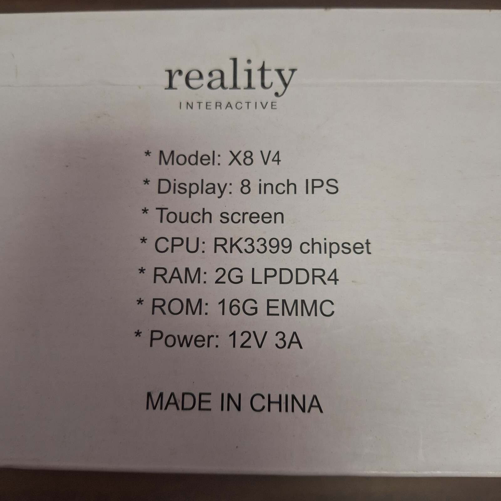 Reality Interactive X8 V4 Thermo Scanner Enabled Digital Touch Screen Kiosk