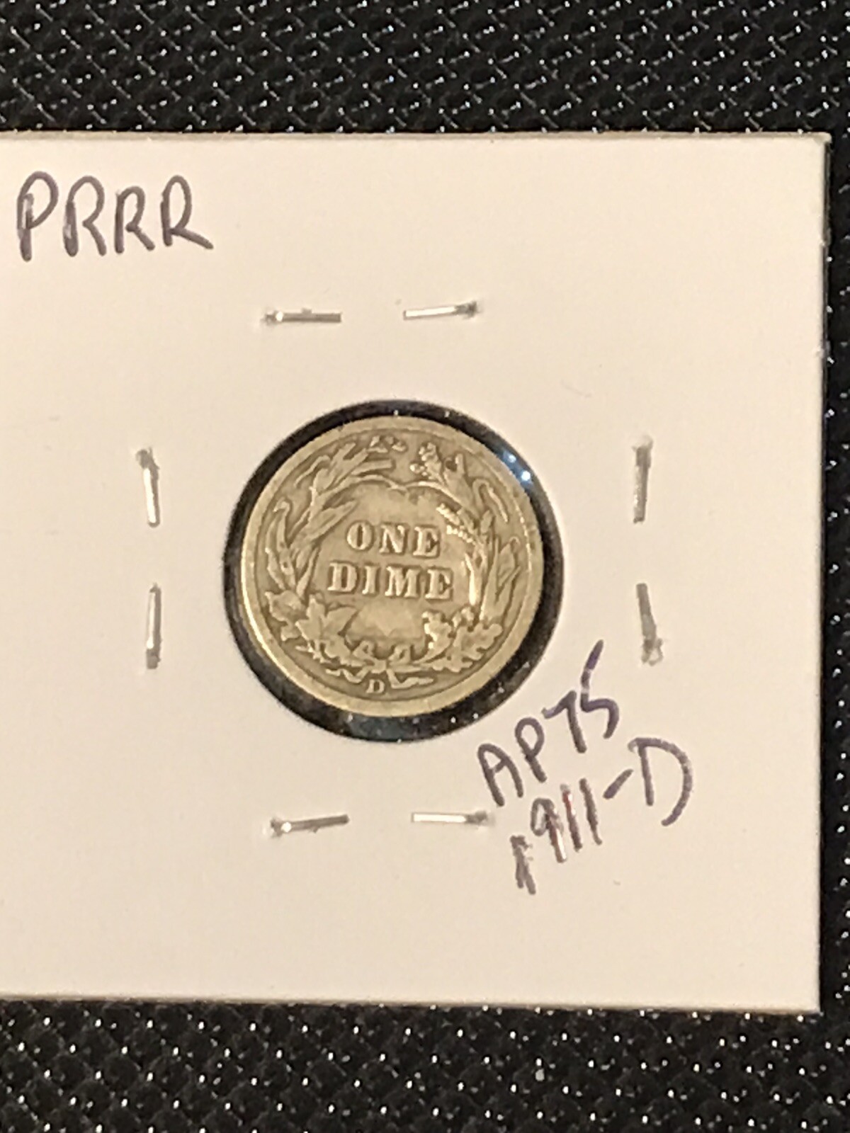 1911-D Barber Dime Nice Grade Item AP75