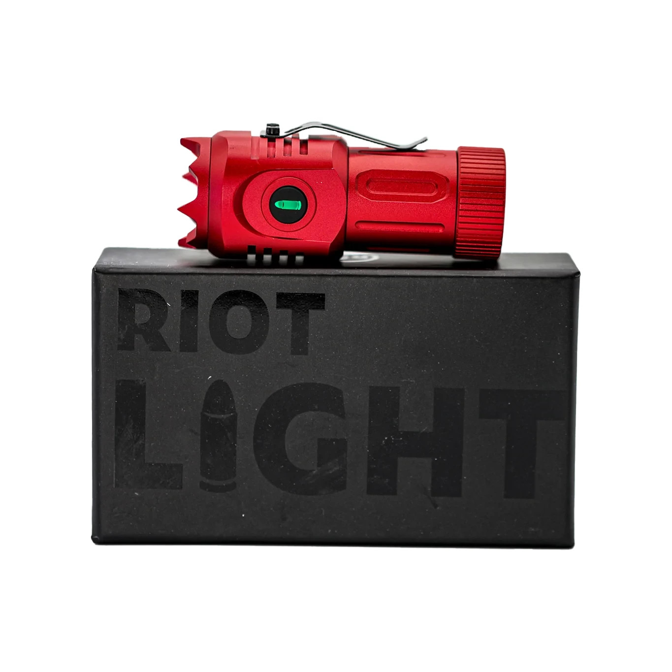 Riot Light Red Lone Survivalist NEW IN UNOPENED BOX Tactical Bright Flashlight