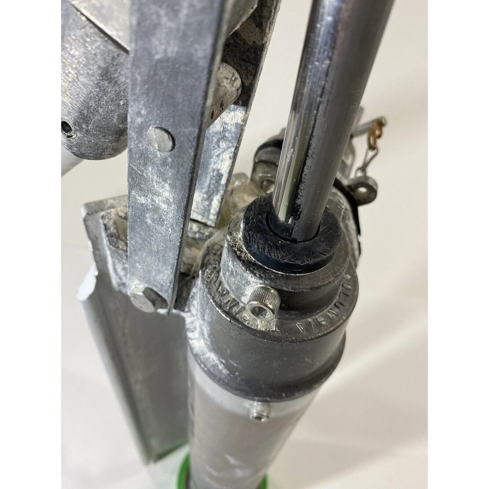 🔥 Used Columbia Drywall Loading Pump - Easy Clean for Fast-Set Compound 🔥