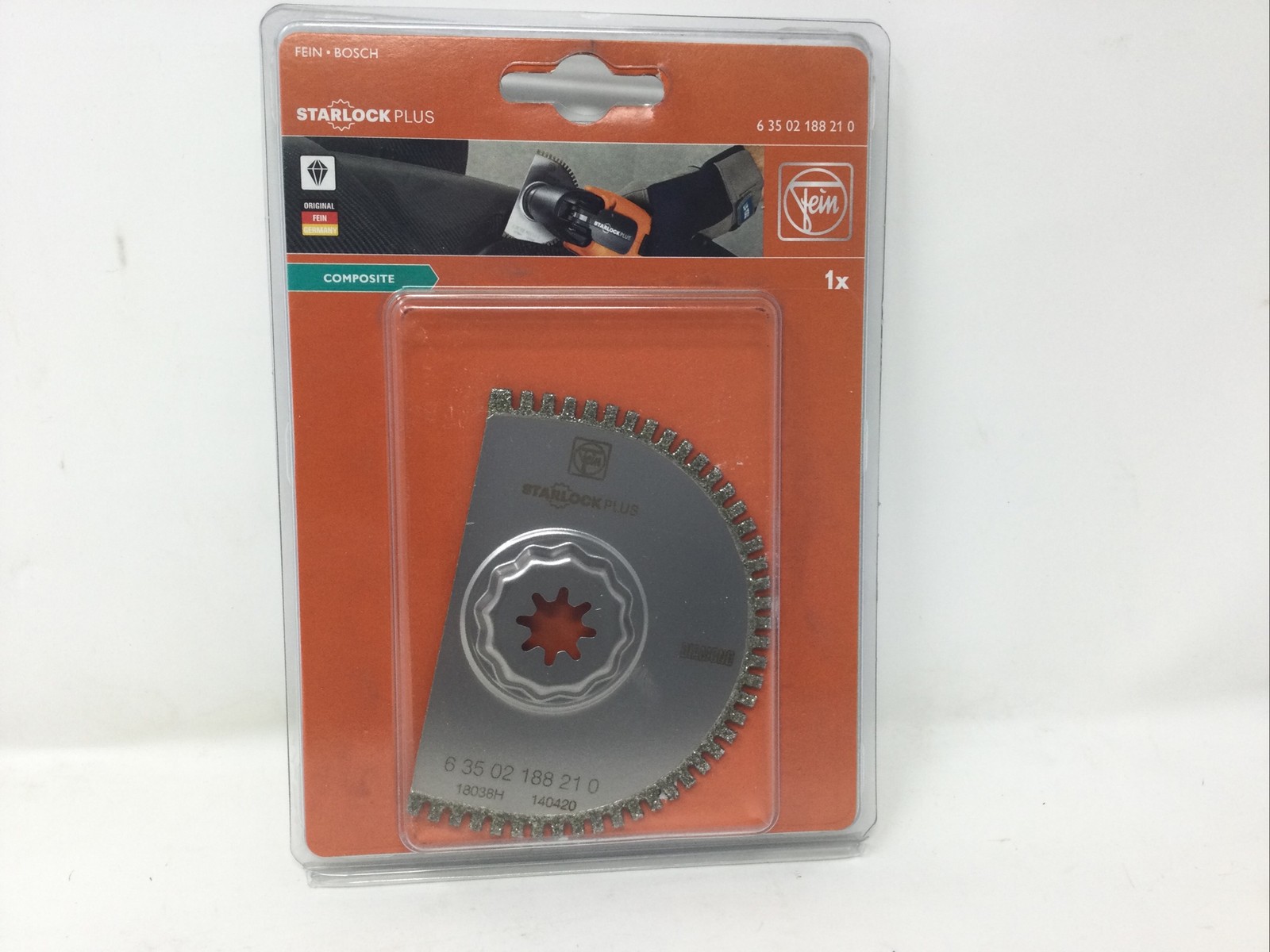 Fein 63502188210 Diamond Saw Blade Slp  segm. Dia D90 CRP/GRP 1-Pa