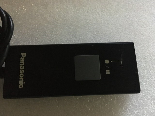 Genuine Panasonic VW-RM1E Pause/Remote Control Unit
