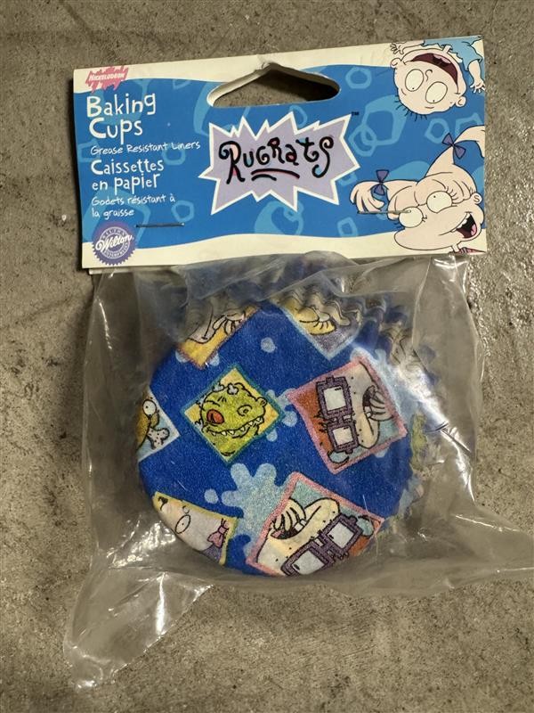 Wilton Retired Rugrats Baking Cups 50 count