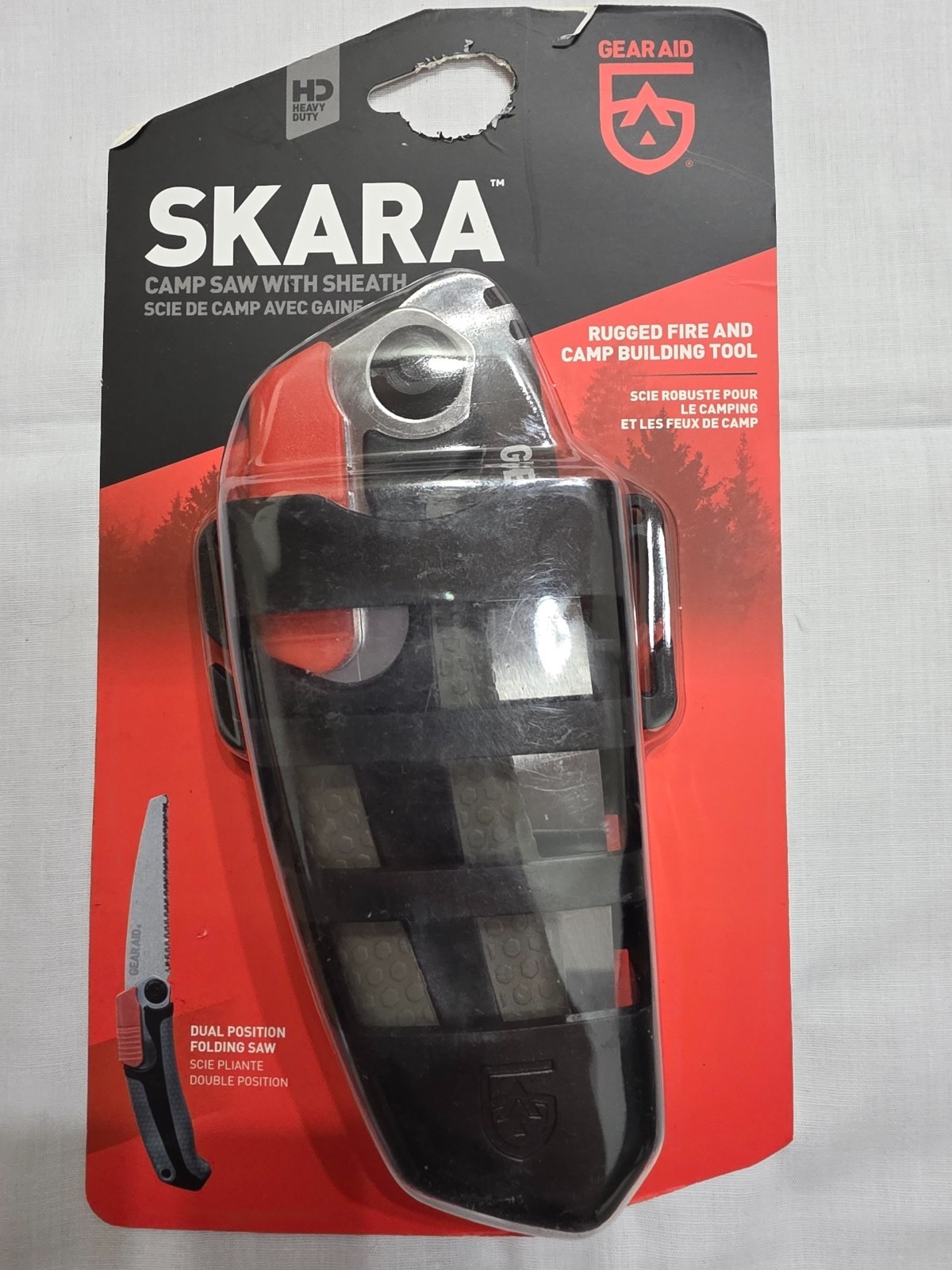 Skara Camp Saw With Sheath