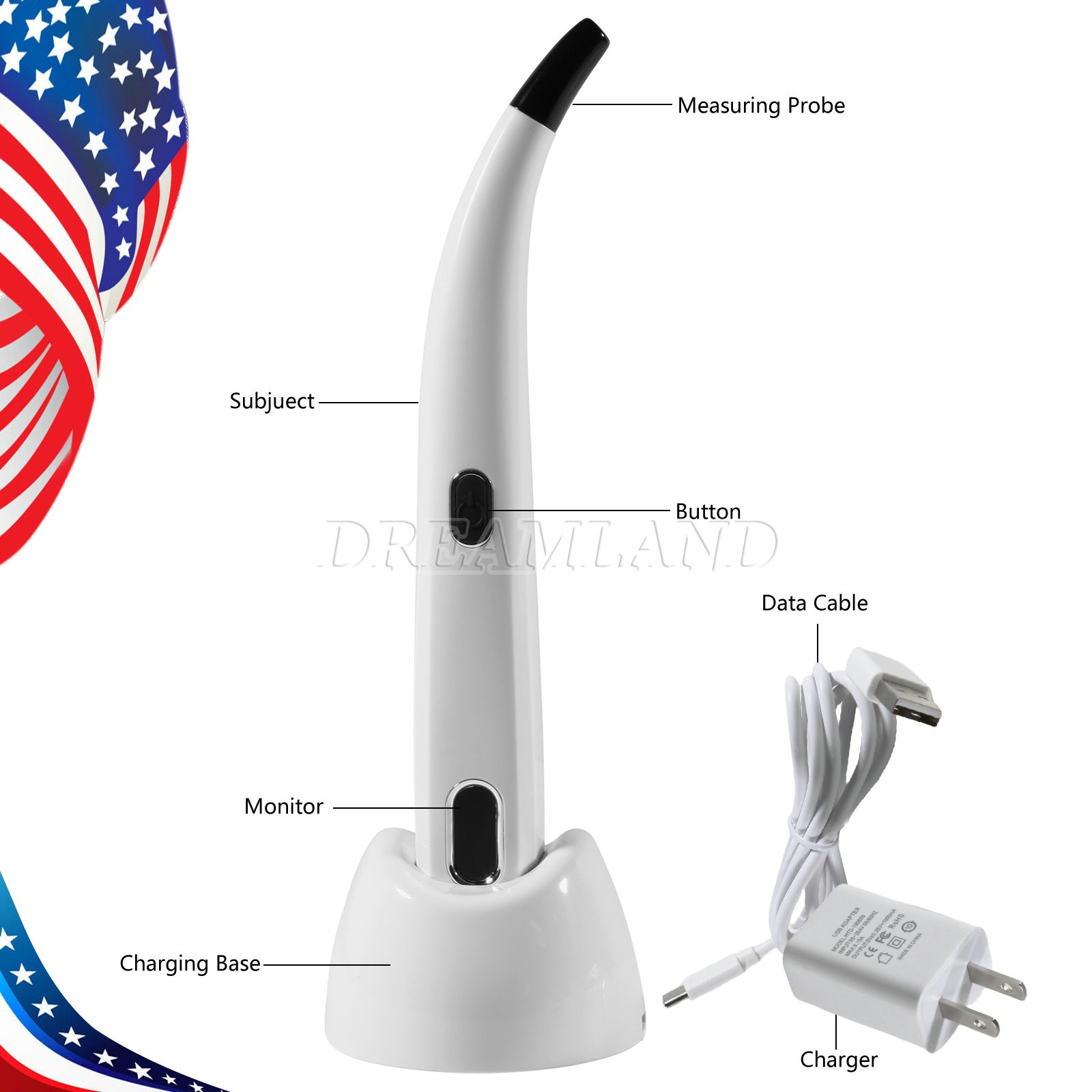 Dental Osstell Beacon ISQ Implant Stability Meter Osseointegration Monitor USA