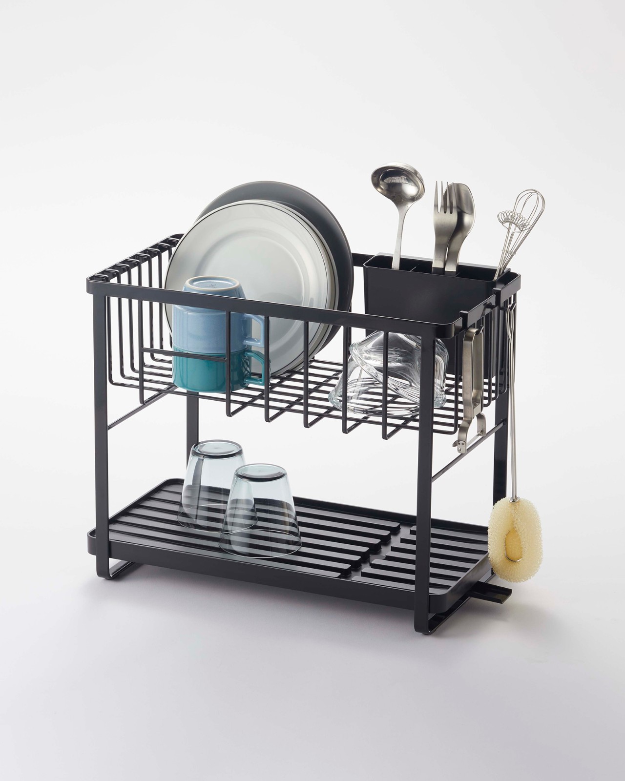 Yamazaki Home TOWER Two-Tier Wire Dish Rack
