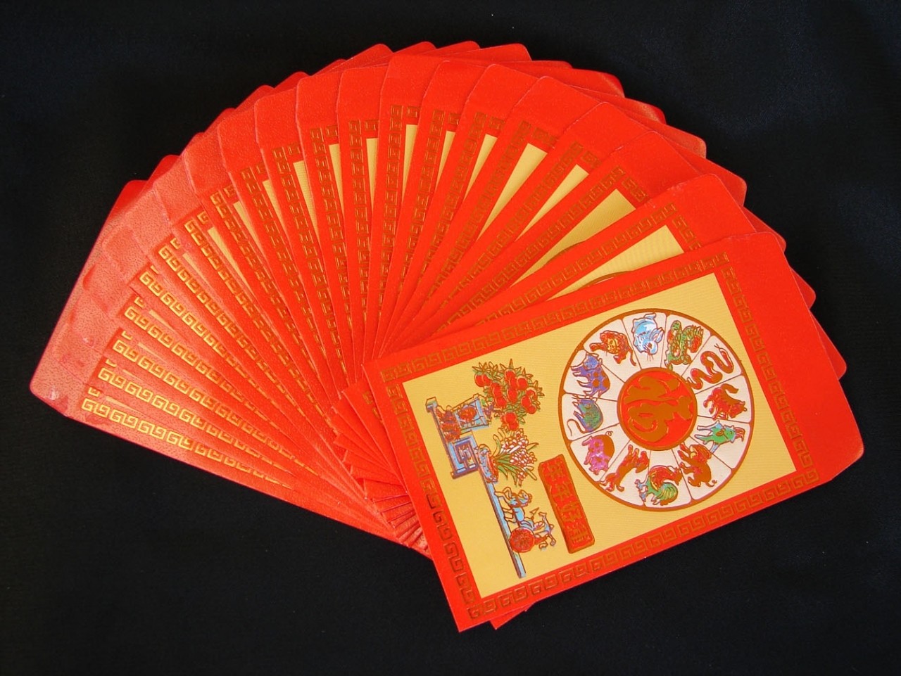 240 Colorful Chinese New Year Money Envelope HongBao Lucky Money Bag W/ Zodiac