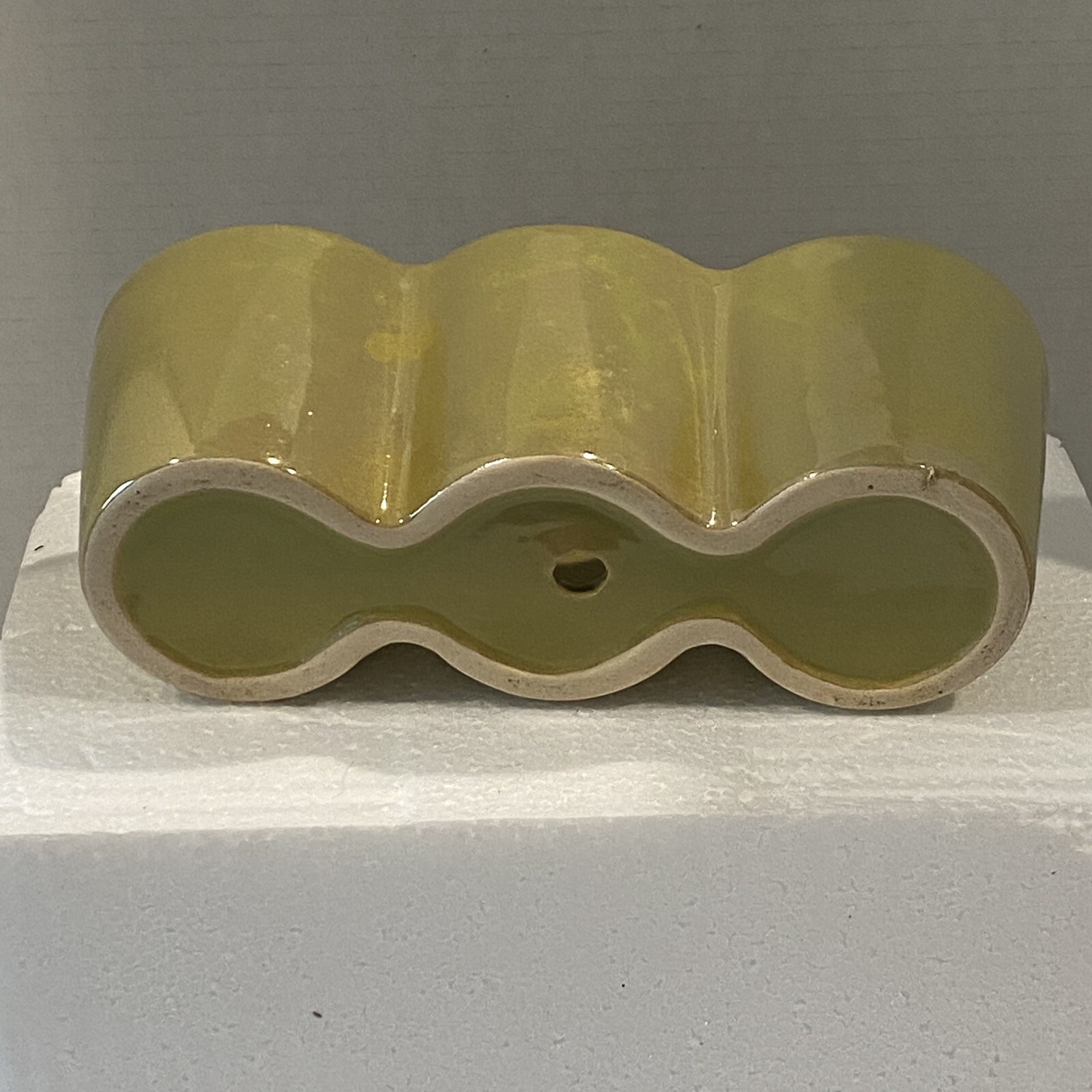 Pier 1 Irridescent Ceramic Planter Set