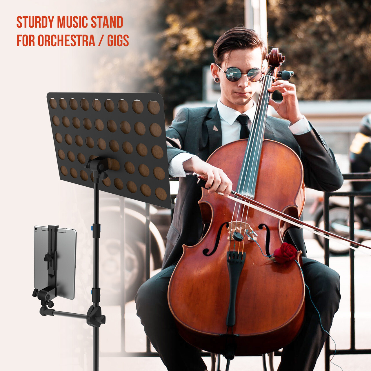 IA Stands ECT3 Sheet Music Tablet Tripod Stand