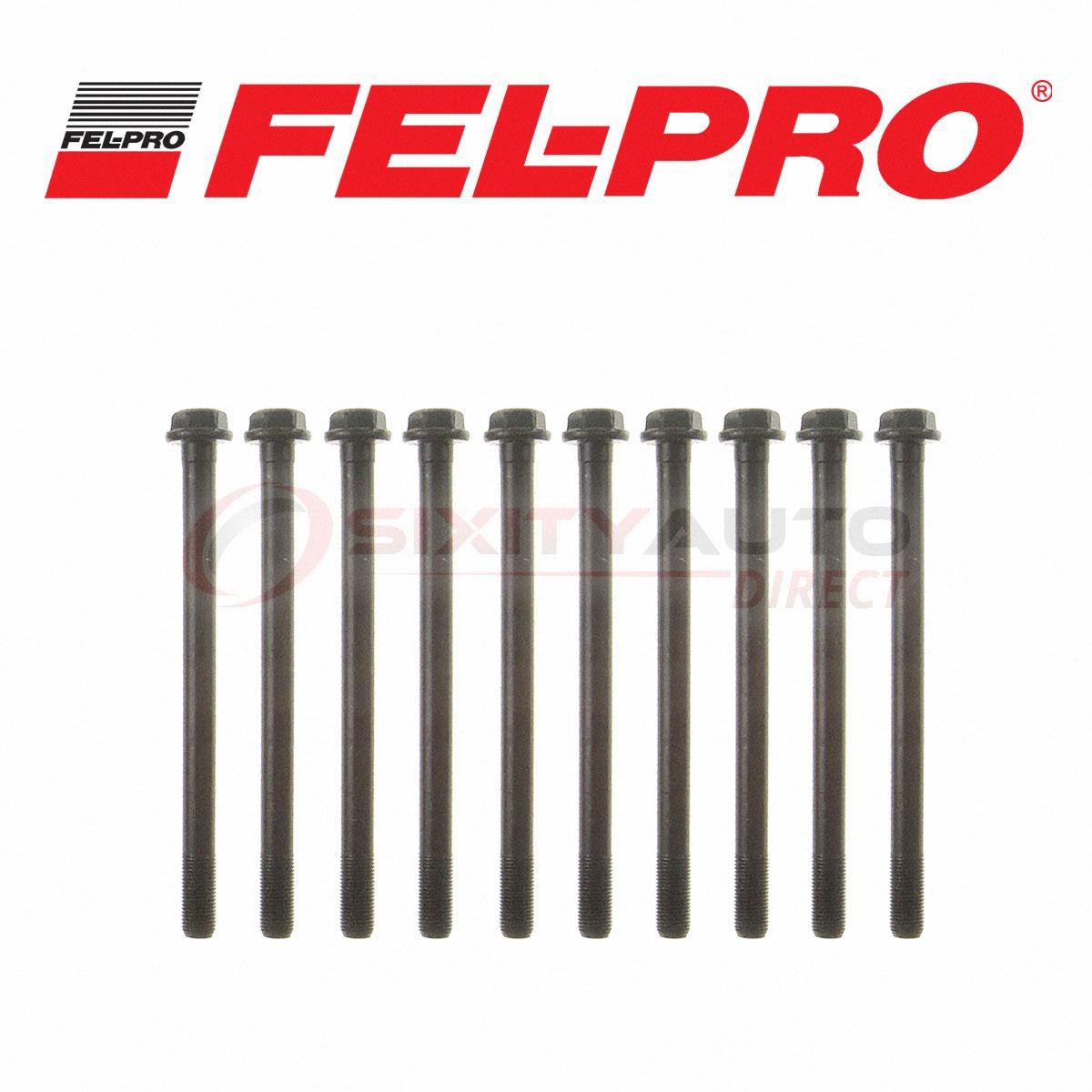Fel-Pro Cylinder Head Bolt Set for 1987-1995 Toyota 4Runner 2.4L L4 - Engine fv