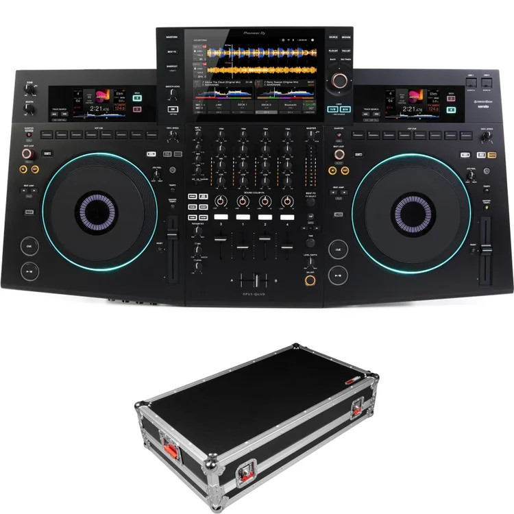 Pioneer DJ OPUS-QUAD 4-channel DJ System with Flight Case