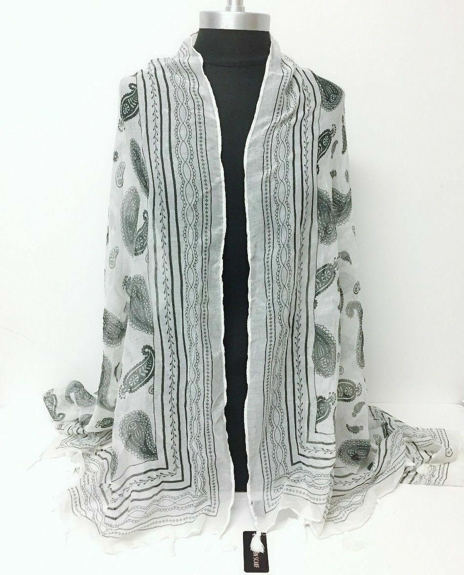 *US SELLER*lot of 10PCS Chiffon scarf wrap shawl Wholesale Bulk Scarves Soft #8