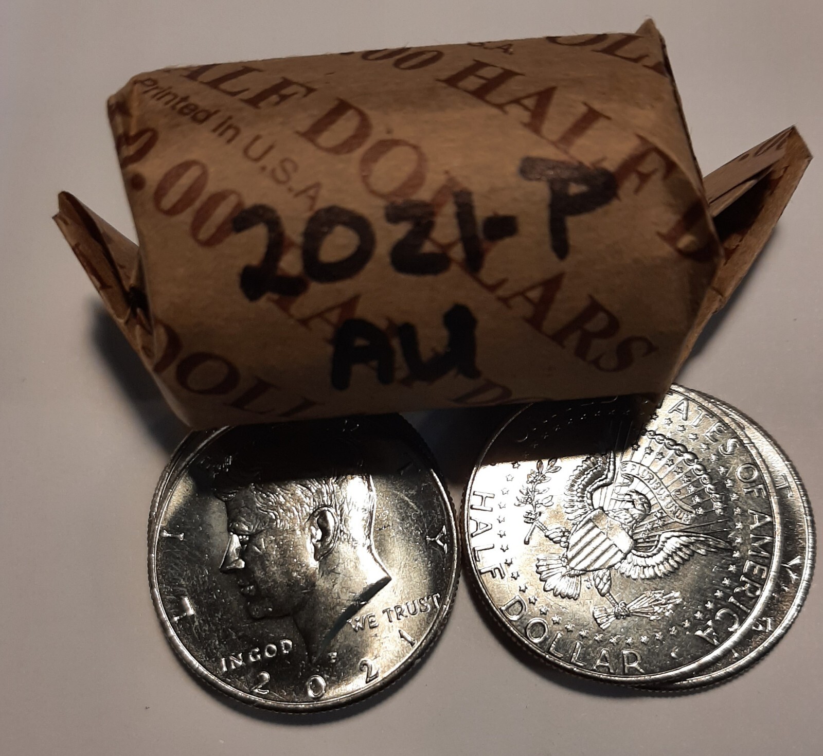 Roll (20 Coins) 2021-P Kennedy Half Dollars-BRILLIANT***SPECIAL***