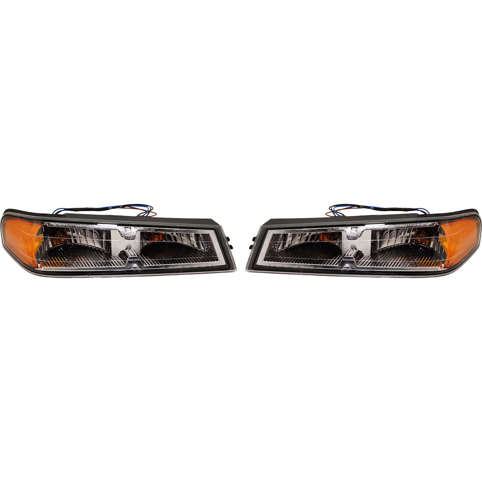 Cornering Lights Set Halogen Fits 2005-2008 Chevrolet Colorado