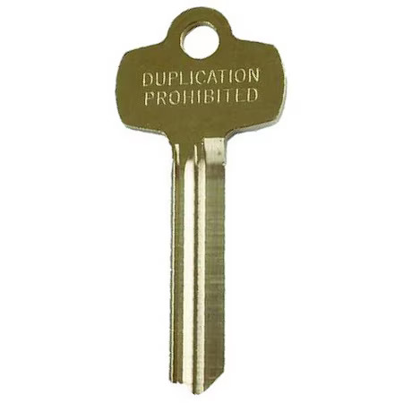 Best 1A1h1ks473ks800 Key Blank, Standard, H Keyway, 1/2In.