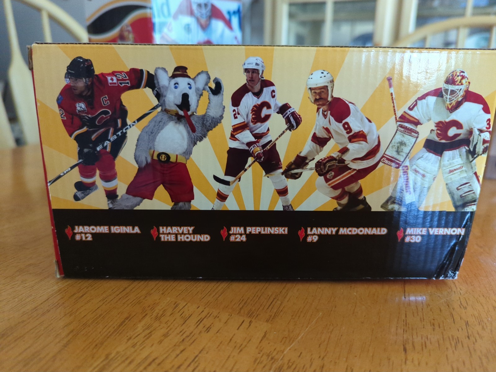 Jim Peplinski Calgary Flames 2009 30th Year Bobblehead NIB Never Displayed