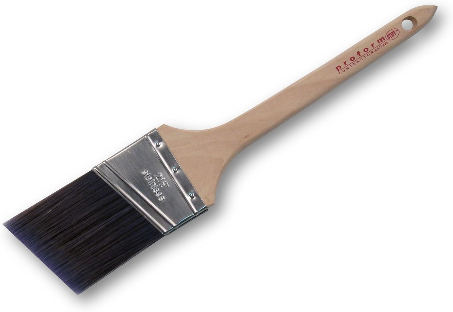 Proform CS2.5AVS Contractor Angle Sash Stiff Paint Brush 2-1/2-Inch