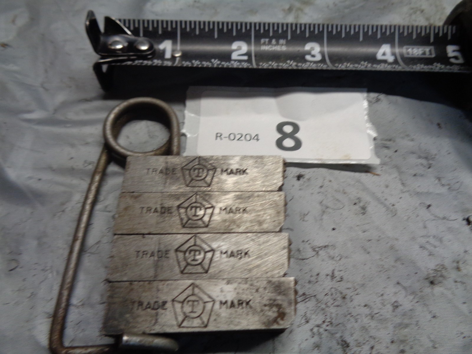Set of 4 - Trade Mark 1 & 1A Pipe Threader Die - For 1¼"" Pipe