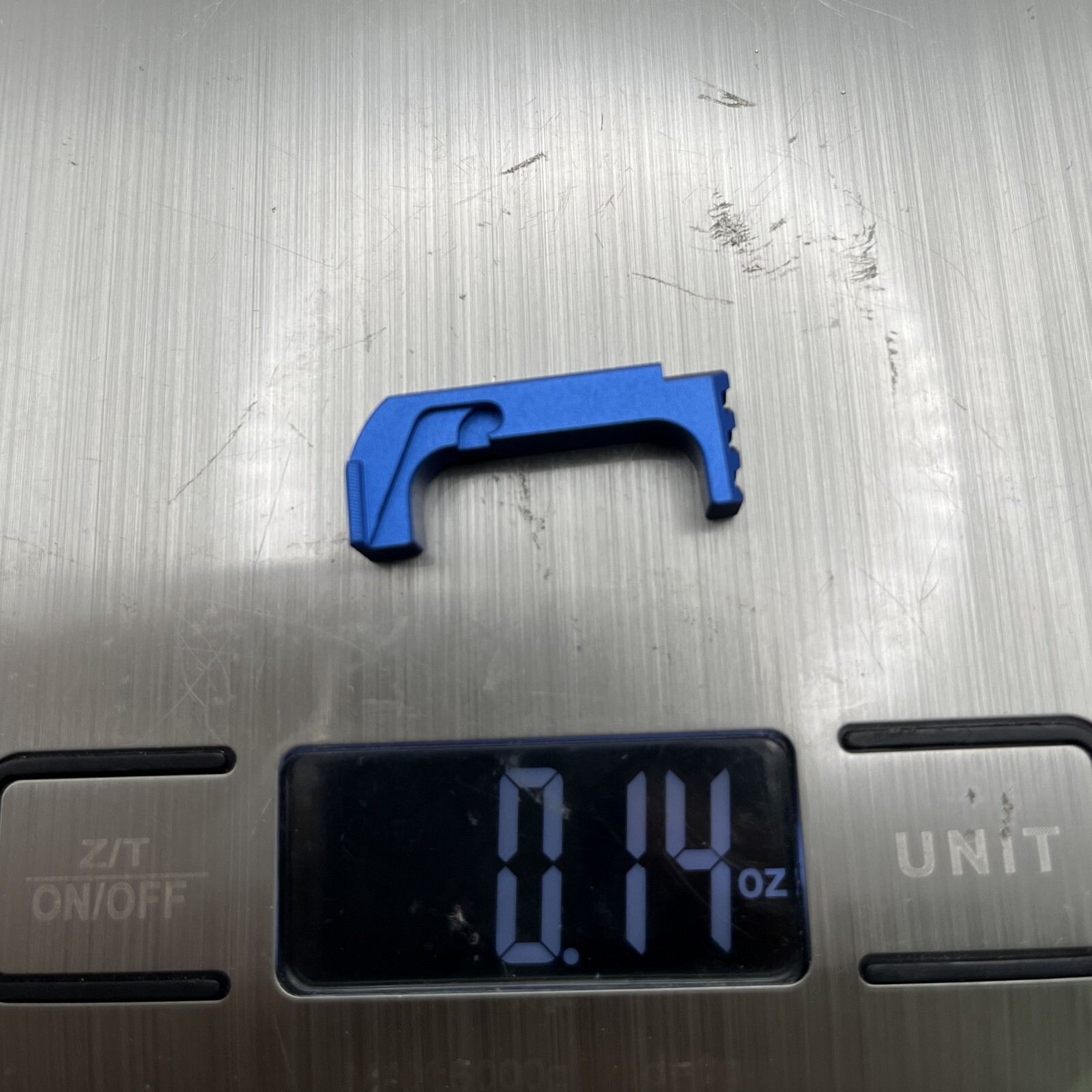 Extended Mag Release for GIock GEN 4 ,Gen 5, Aluminum Blue