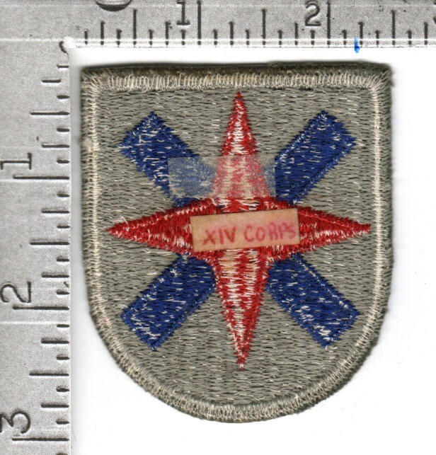 U.S. Army patch (circa 1957-1968) - 14th Army Corps