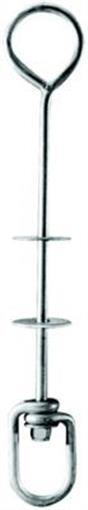 Taylor Made Buoy Hardware 1/2" Diameter Galvanized Rod With 4" long Swivel 33024