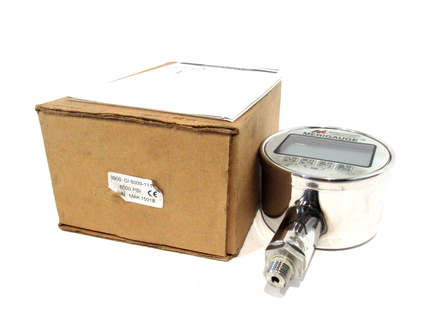 NEW MERIAM INSTRUMENT 3900 GI 6000-111 MERIGAUGE