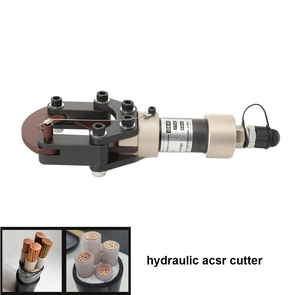 CPC-50H Cable Cutter Output 7T Integral Safety Hydraulic ACSR Cutting Range 50mm