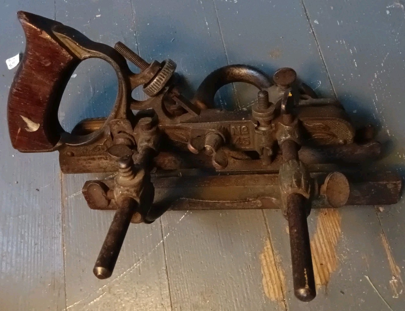 2 Vintage Stanley No 45 Combination Planes
