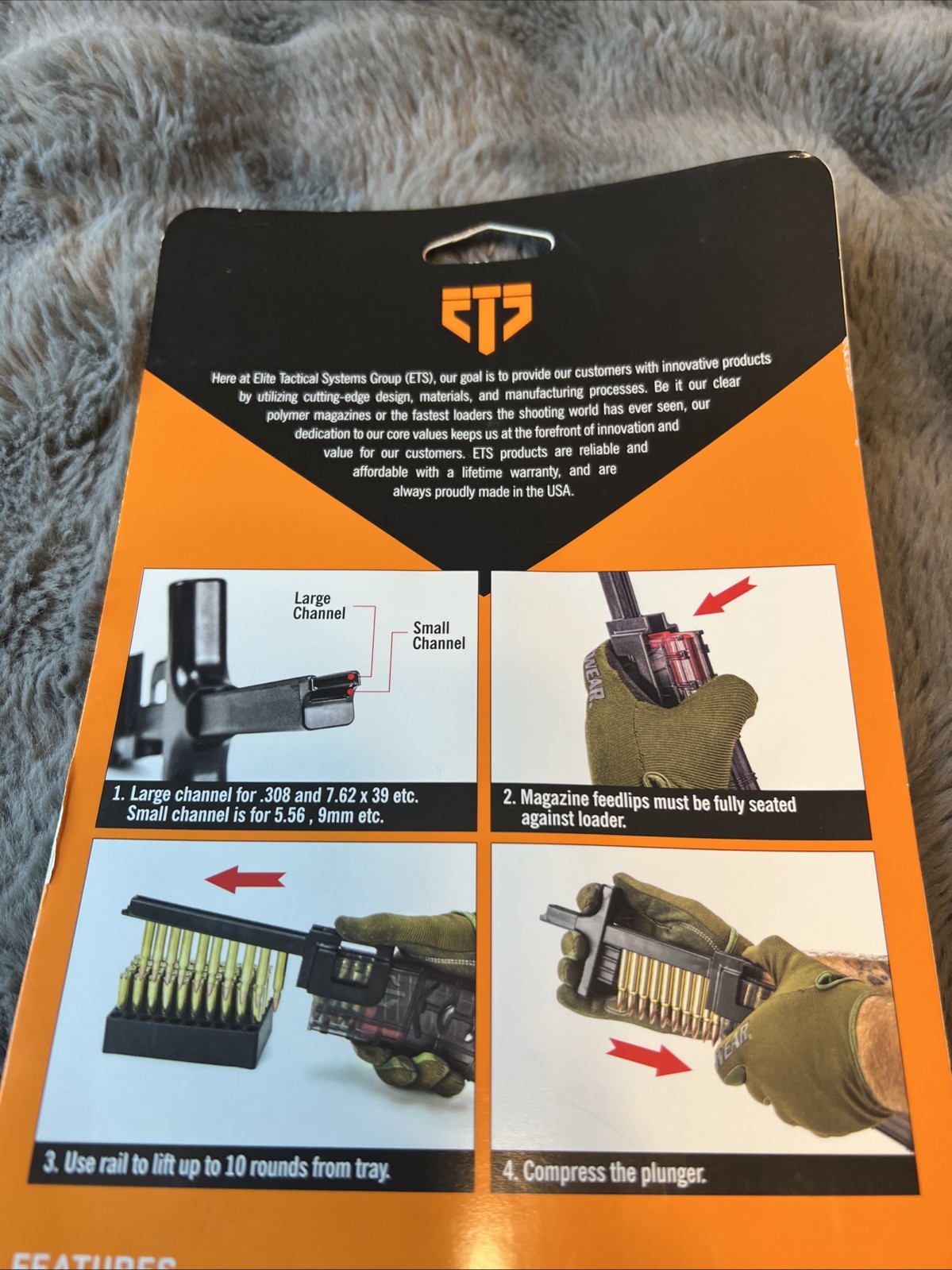 Elite Tactical Systems Rifle Universal Mag Speed Loader - BLACK - MULTICAL