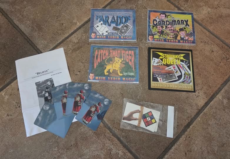 Meir Yedid Magic Lot Mentalism Tricks W/Bonus Items
