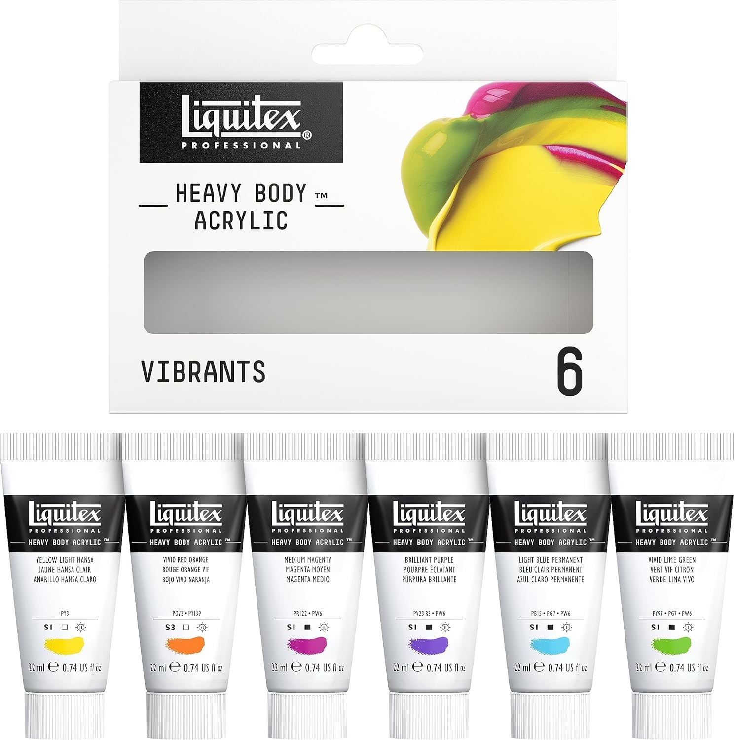 Liquitex Professional Heavy Body Acrylic 4.44 Fl Oz (Pack of 1), Multicolor