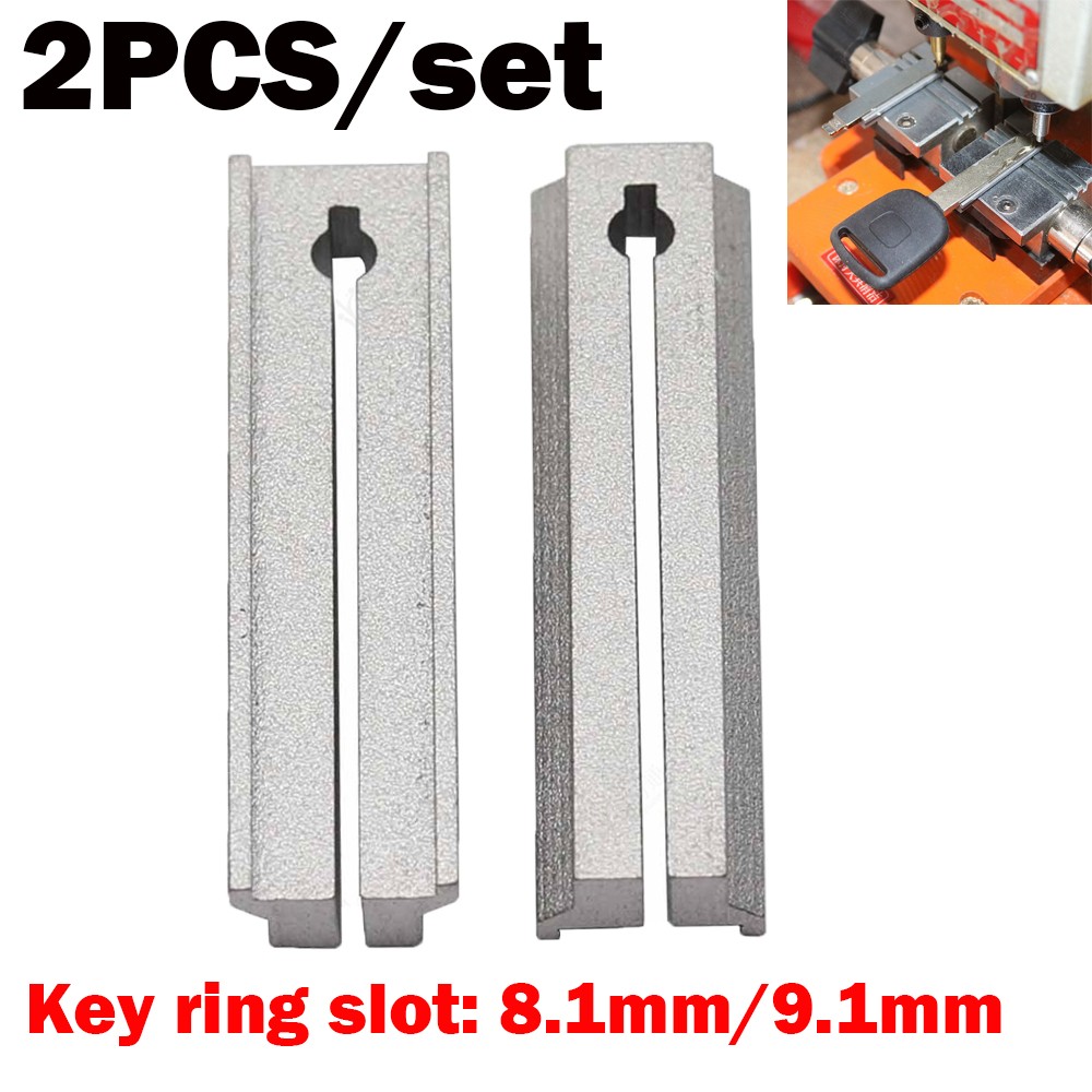 2 PCS Keys Duplicating Fixture Clamps For Key Blank Cutting Machine Accessories