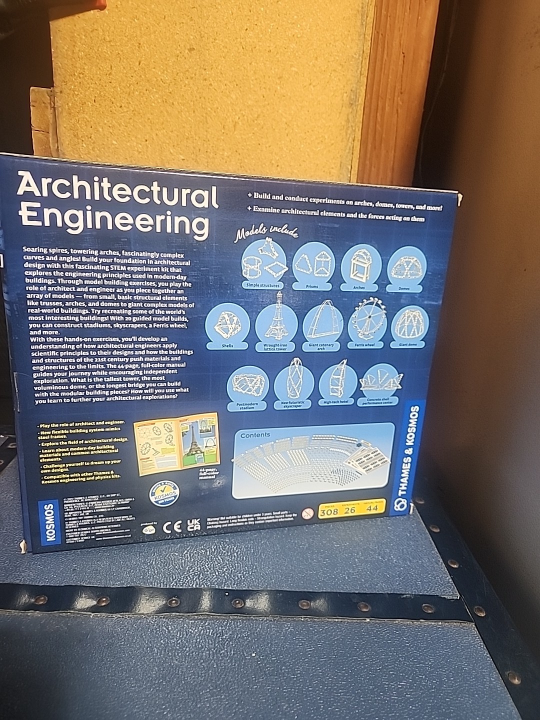Thames & Kosmos Architectural Engineering STEM Experiment Kit 26 Experiments NEW