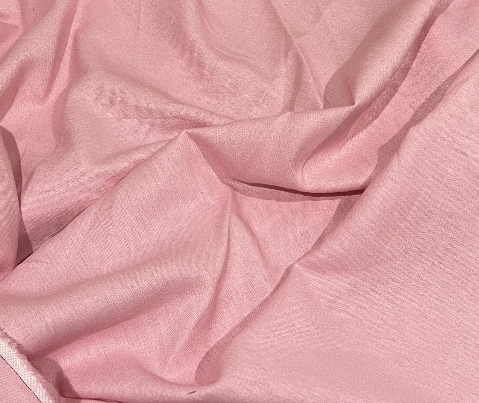 Pink  linen fabric 56” Width Sold By The Yard