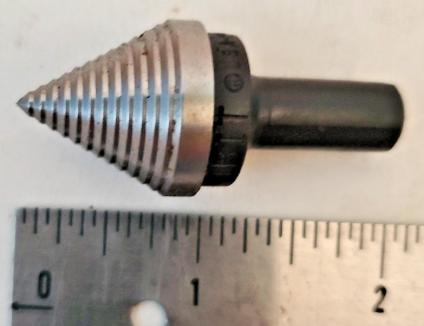 Unibit Step Drill Bit 11 ~ 7/8" Hole Only, 3/8" Shank - 1/8" Material Self-Start