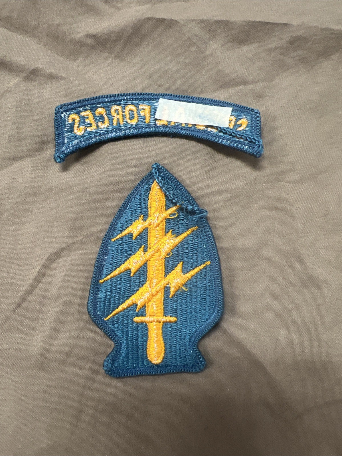 US Army Special Forces PATCH USED #21