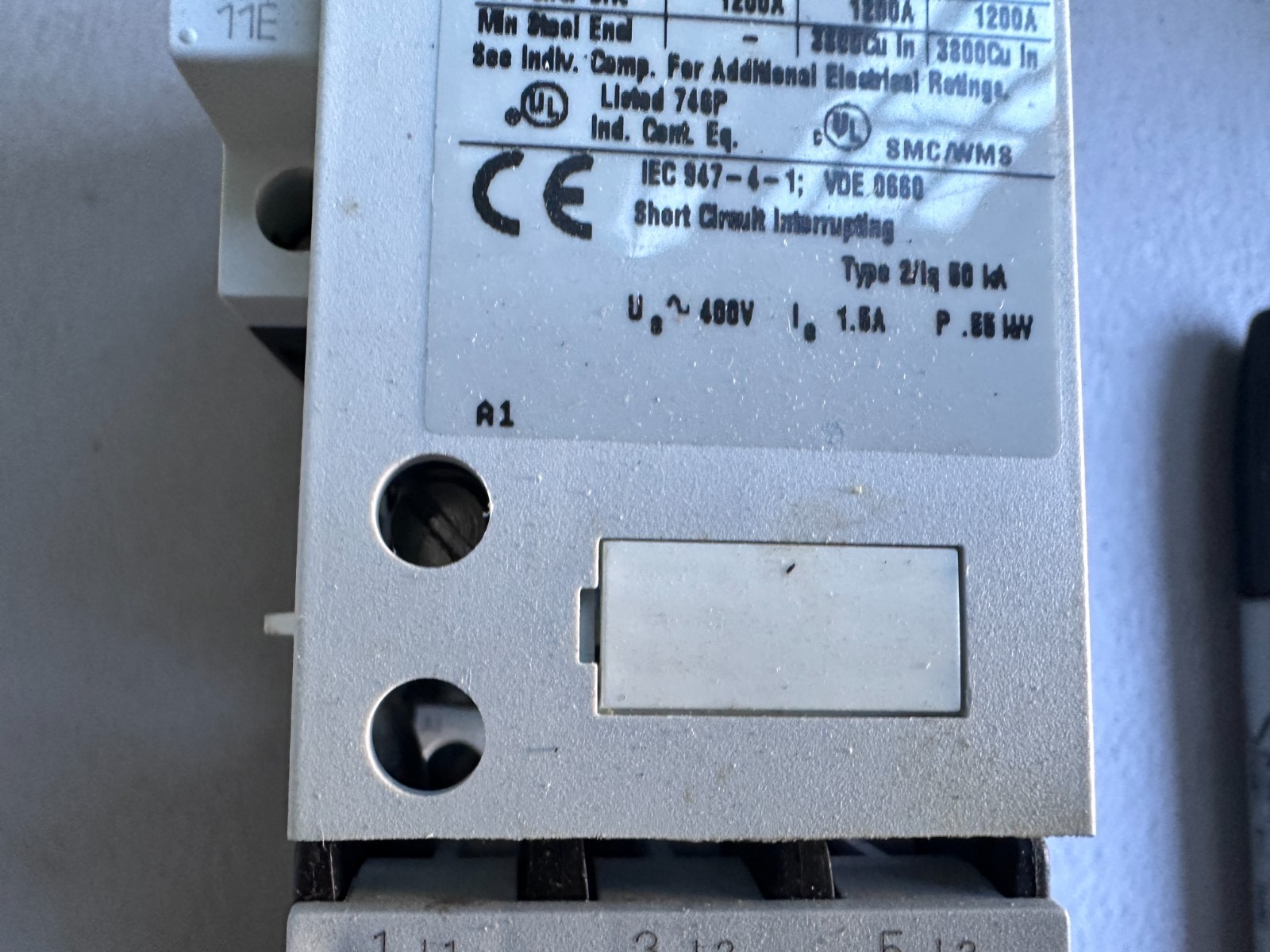 Siemens 3VH1332-1MG Modular Motor Controller w/3TF32 Contactor